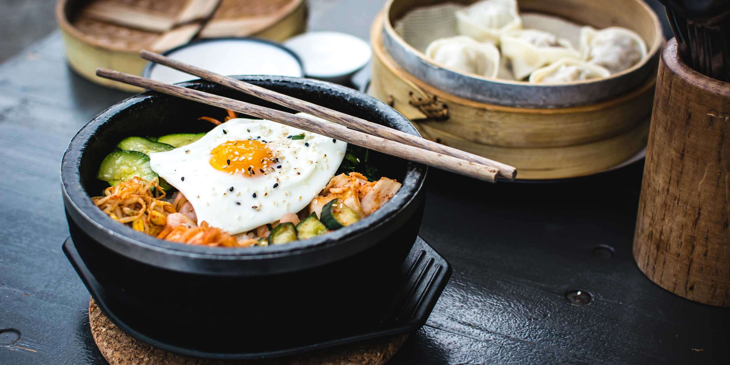 Prato asiático de arroz com ovo no Sushe Asianfood em Almada